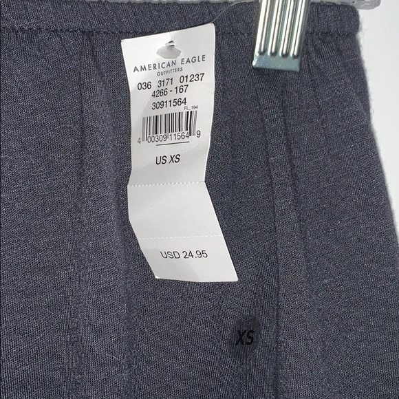 American eagle black tube top crop top - Picture 2 of 3